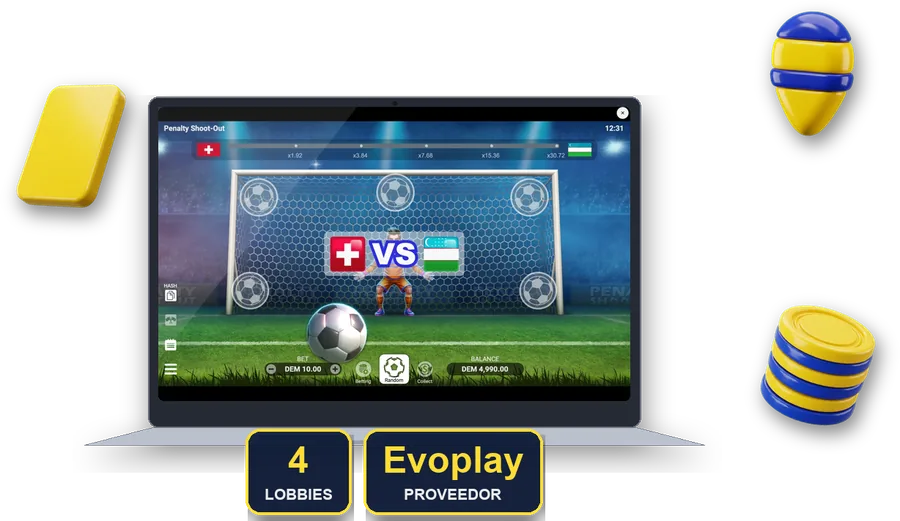 Penalty Shoot-Out en pantalla con las cifras clave de esta sección