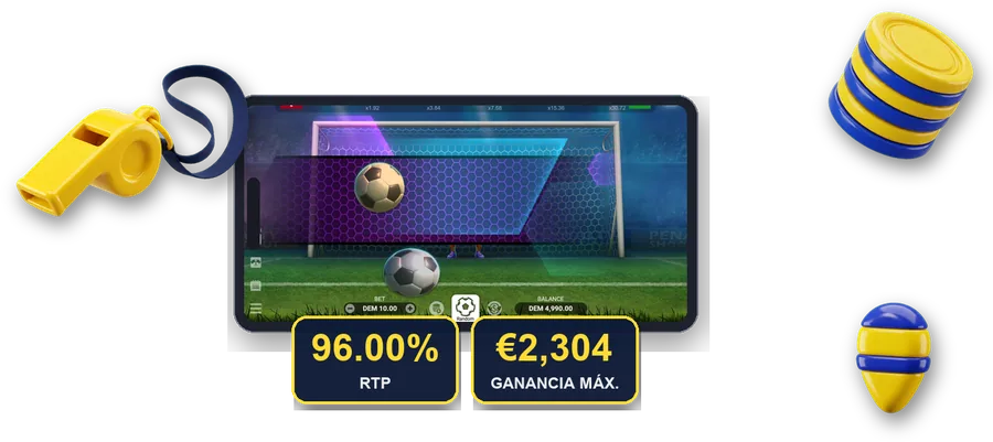 Penalty Shoot-Out en pantalla con las cifras clave de esta sección