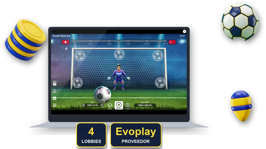 Penalty Shoot-Out en pantalla con las cifras clave de esta sección