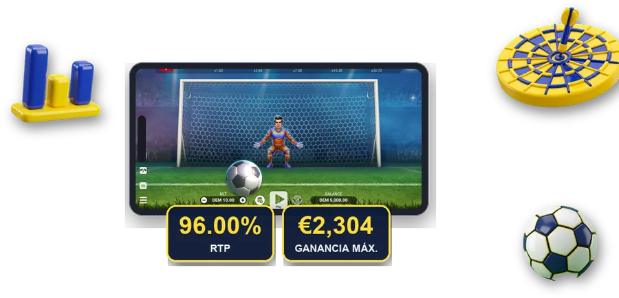 Penalty Shoot-Out en pantalla con las cifras clave de esta sección