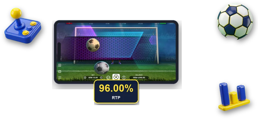 Penalty Shoot-Out en pantalla con las cifras clave de esta sección