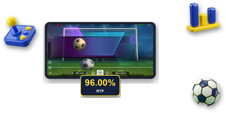 Penalty Shoot-Out en pantalla con las cifras clave de esta sección