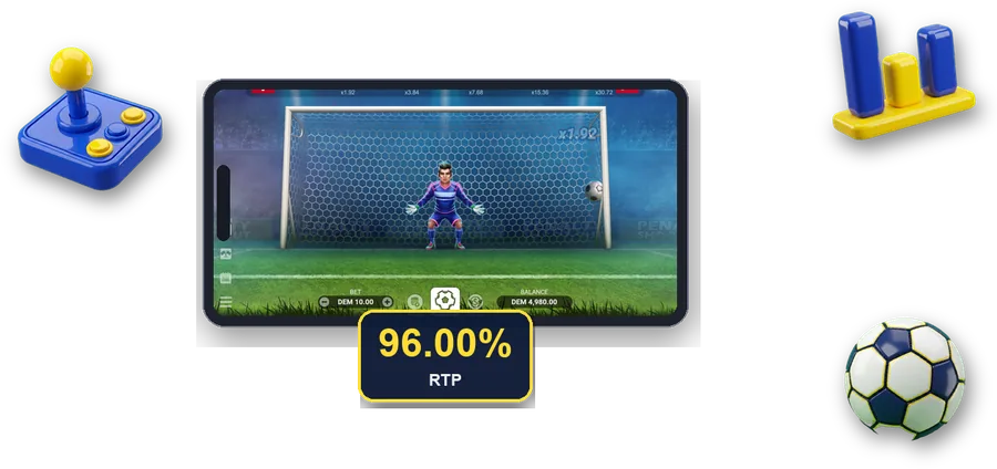 Penalty Shoot-Out en pantalla con las cifras clave de esta sección