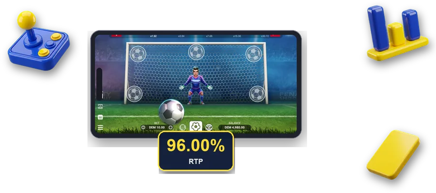 Penalty Shoot-Out en pantalla con las cifras clave de esta sección