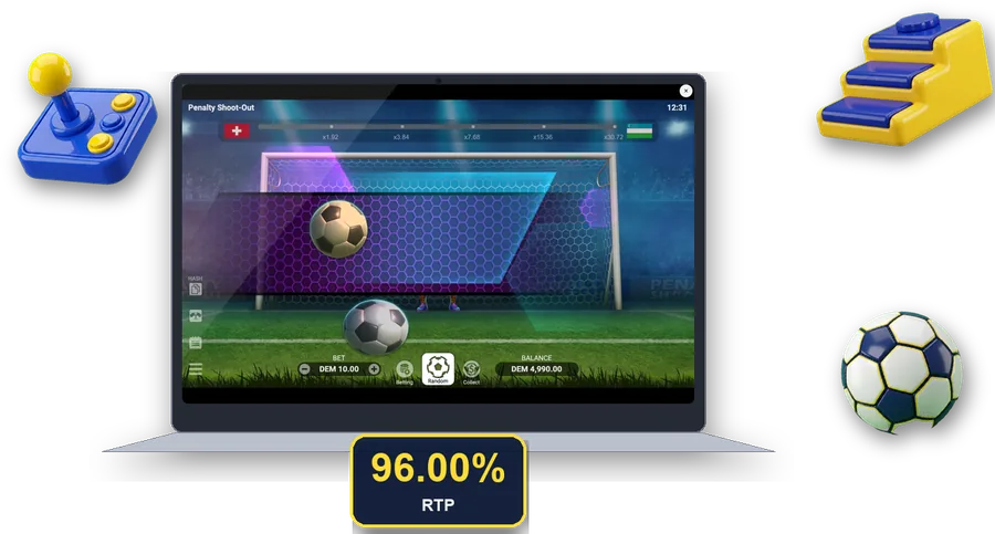 Penalty Shoot-Out en pantalla con las cifras clave de esta sección