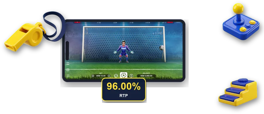 Penalty Shoot-Out en pantalla con las cifras clave de esta sección