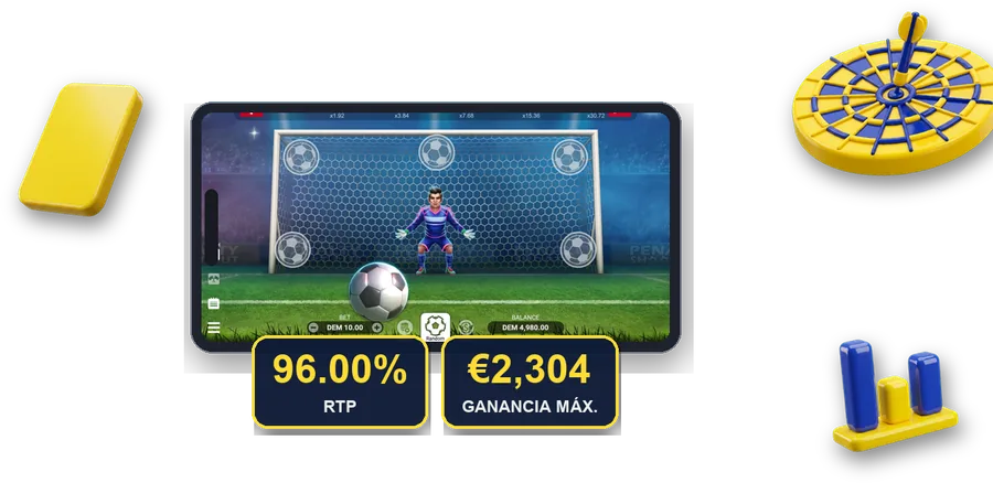 Penalty Shoot-Out en pantalla con las cifras clave de esta sección