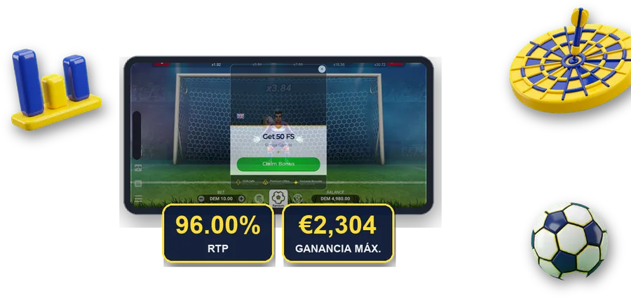 Penalty Shoot-Out en pantalla con las cifras clave de esta sección