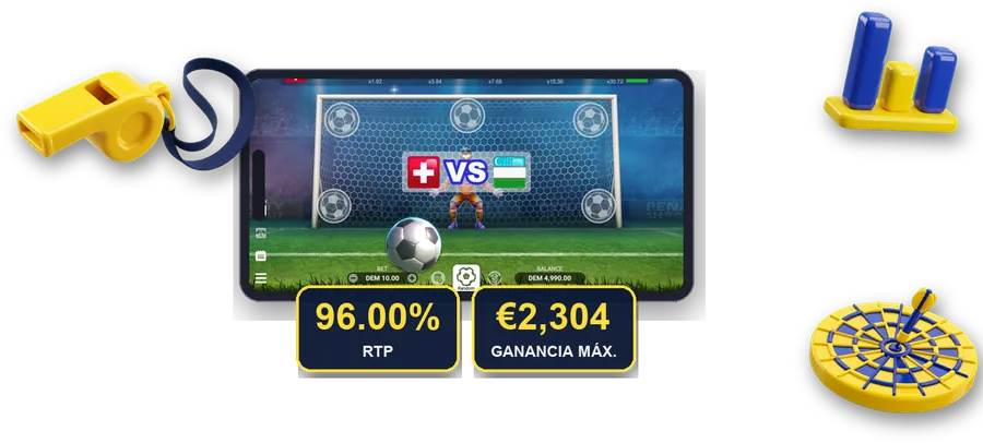 Penalty Shoot-Out en pantalla con las cifras clave de esta sección