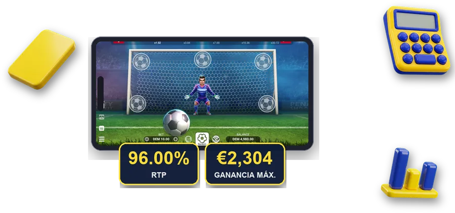 Penalty Shoot-Out en pantalla con las cifras clave de esta sección